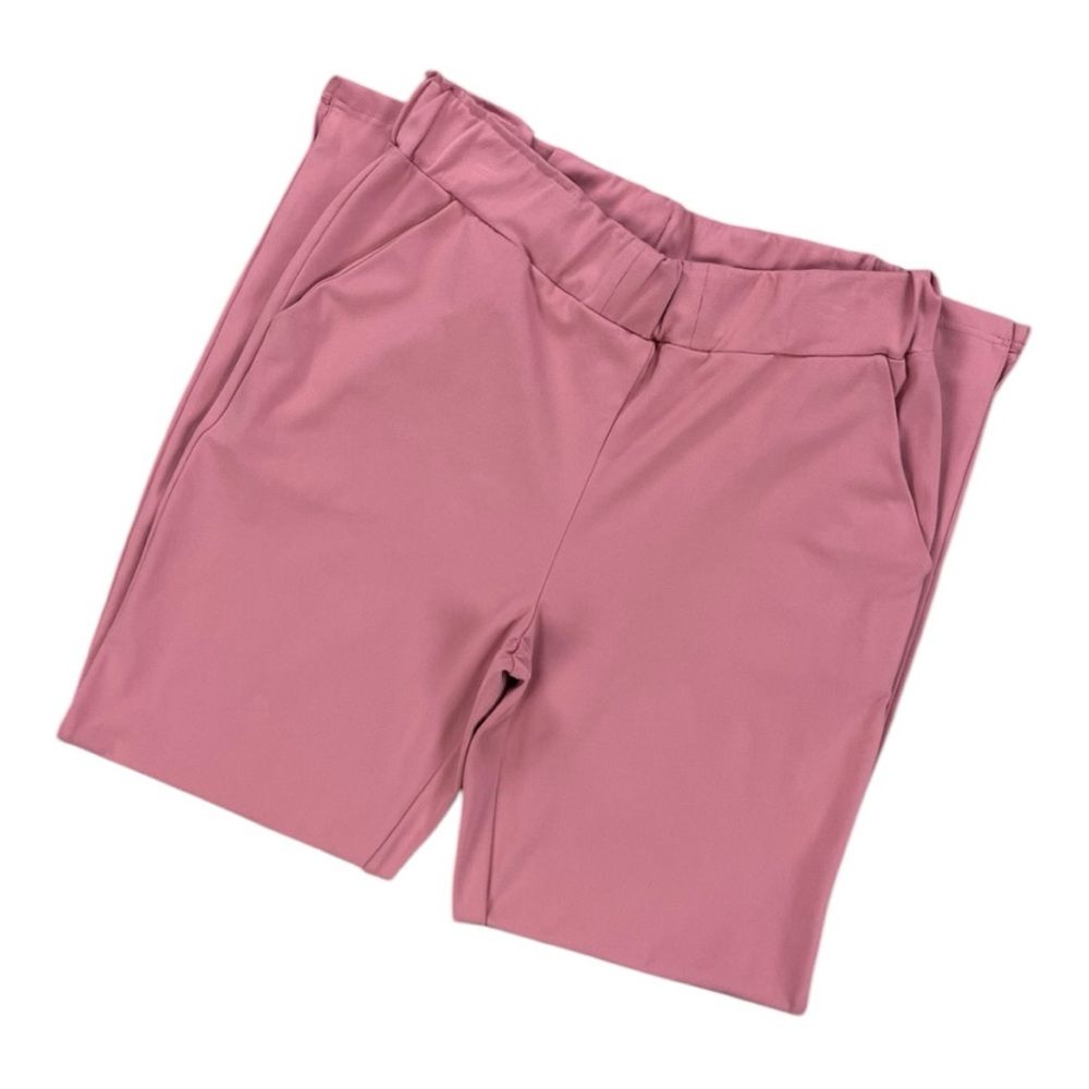 JOIE Pull on High Rise Tapered Ankle Pants Elastic Waist Pockets
